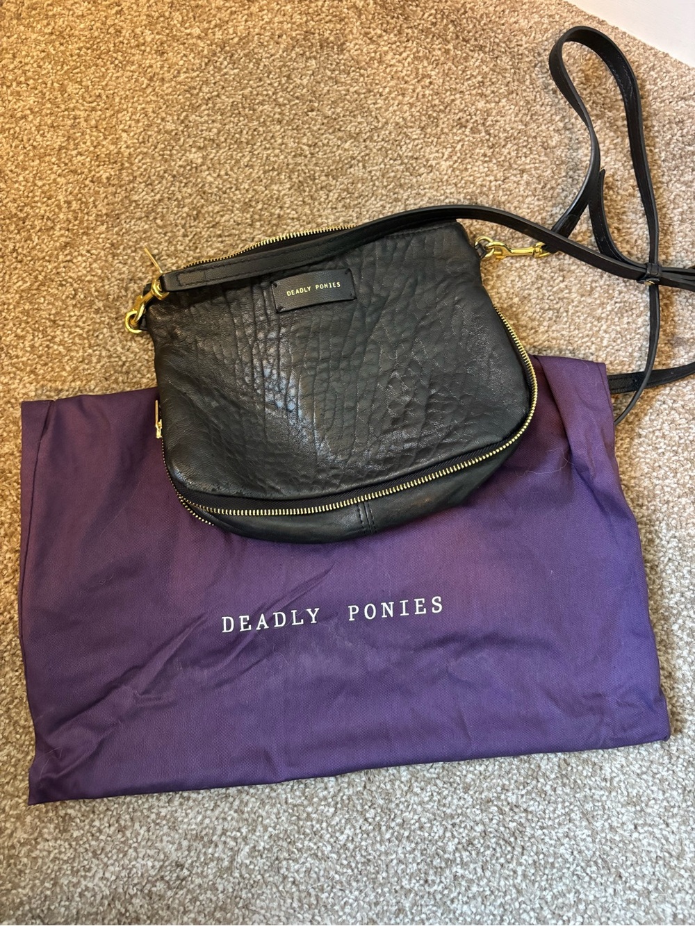 Mr Gator Deadly Ponies Purse